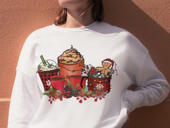 Download Christmas Coffee Drink PNG, Christmas De - Christmas de Collection