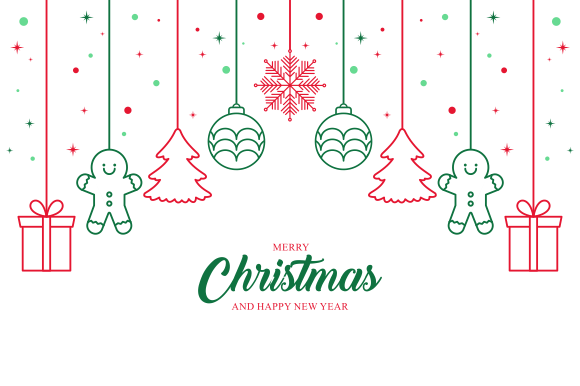 Download Merry Christmas Decoration Banner - Christmas de Collection