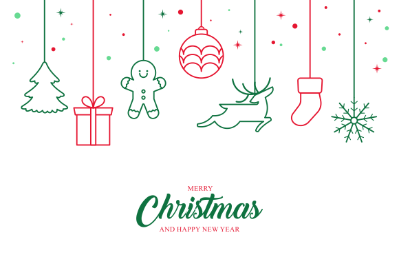 Download Merry Christmas Decoration Banner - Christmas de Collection