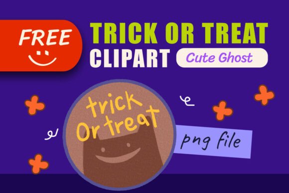 Download Free! Trick or Treat Cute Ghost Clipartg - Clipart Collection