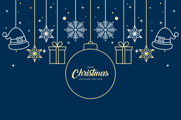 Download Merry Christmas Decoration Banner - Christmas de Collection
