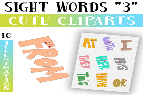 Download Sight Words Cliparts for Commercial Use - Clipart Collection