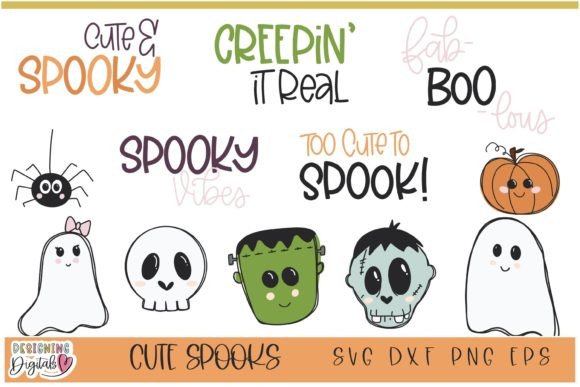 Download Cute Halloween SVG Bundle, Cute Clipart - Clipart Collection