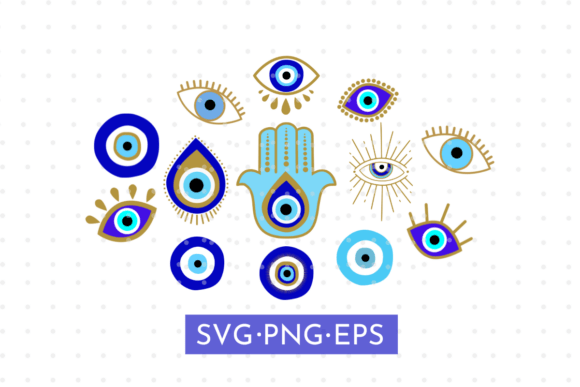 Download Evil Eye Clipart Bundle - Clipart Collection