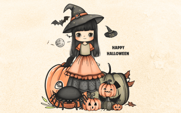 Download Halloween, Clipart Designs PNG Graphic - Clipart Collection