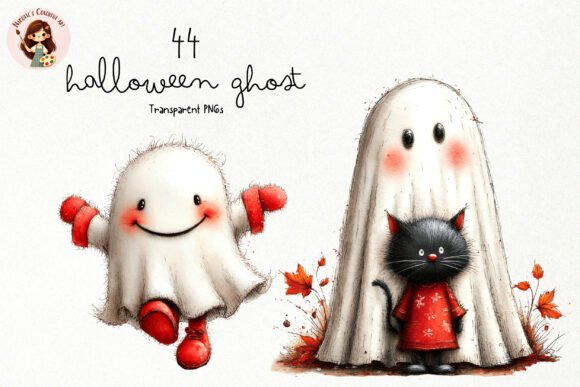 Download Halloween Ghost PNG Clipart Bundle - Clipart Collection
