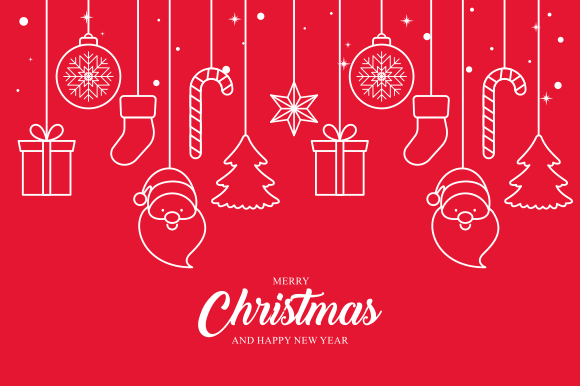 Download Merry Christmas Decoration Banner - Christmas de Collection
