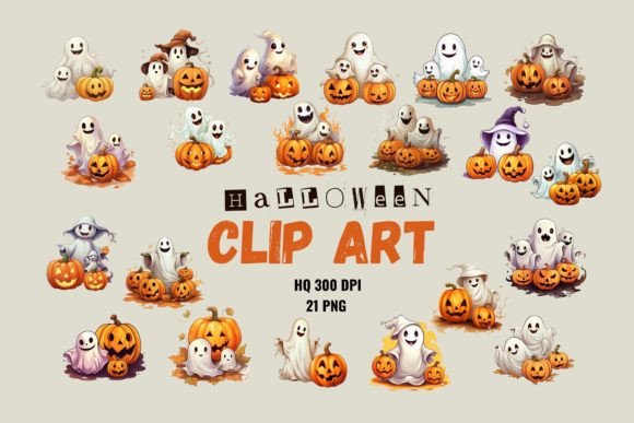 Download Cute Halloween Ghost Clipart - Clipart Collection