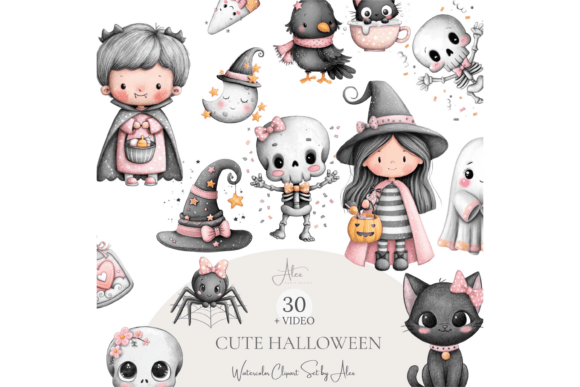 Download 30 Cute Halloween Clipart - Clipart Collection